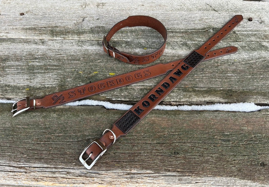 Custom Leather Dog Collars