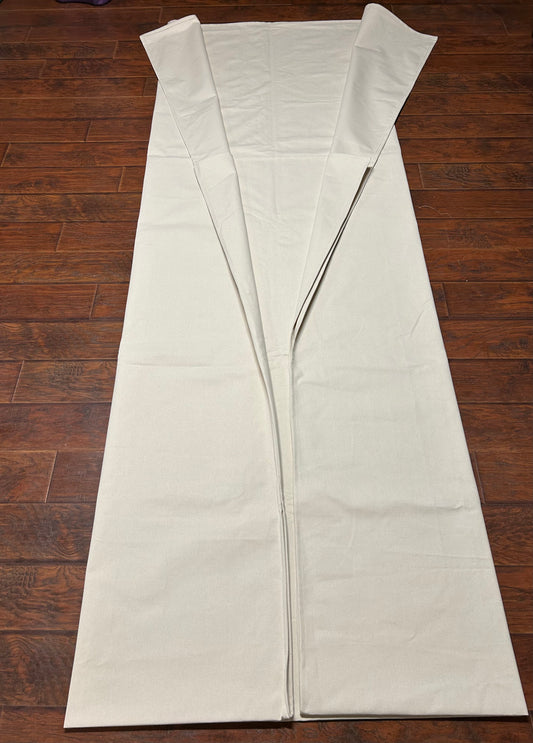 Step 1-Custom Cowboy Bedroll Tarp- 18 oz Natural Cotton Canvas Duck